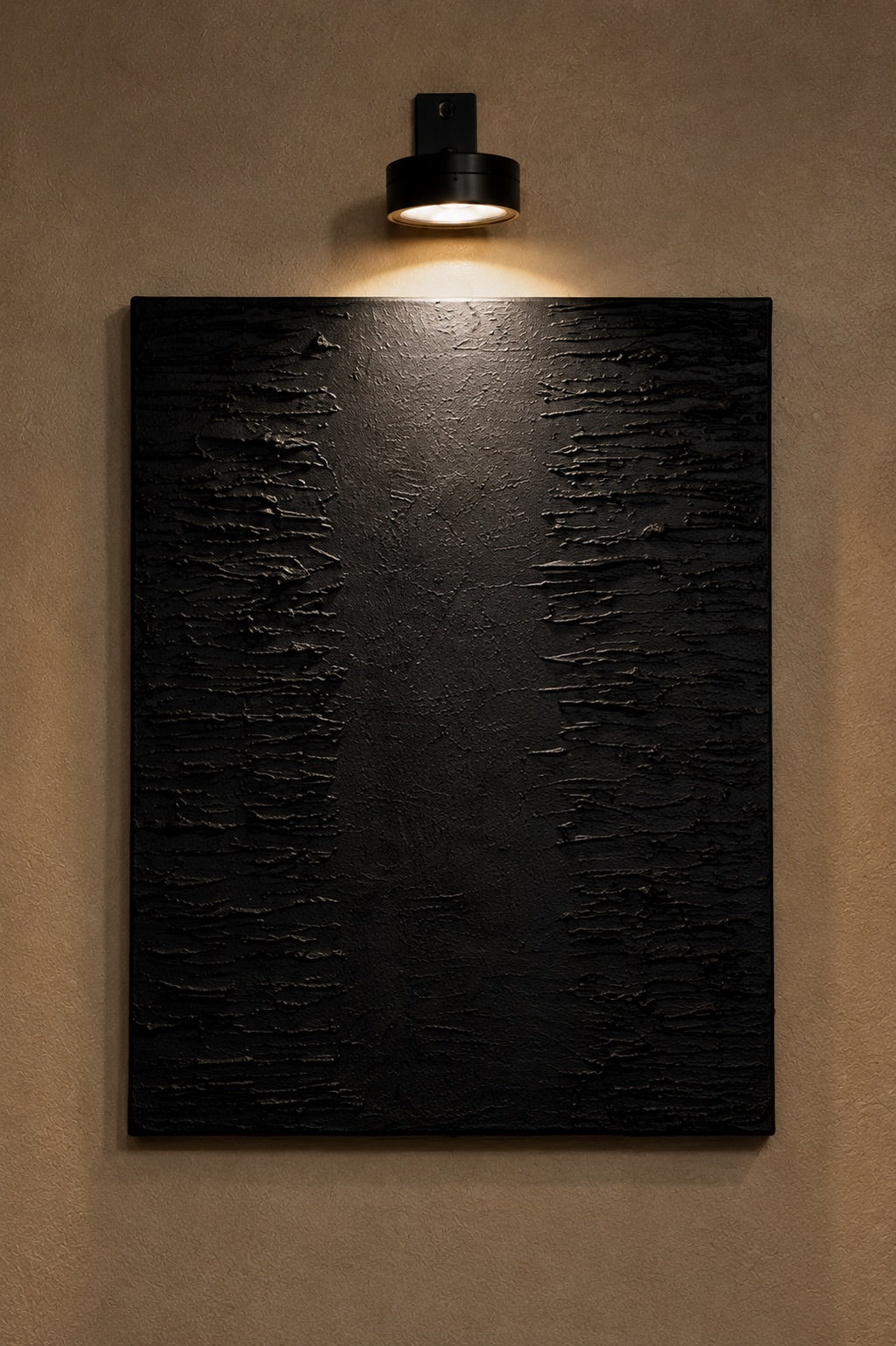 NOISE — Handmade Texturized Wall Art (Lights included)