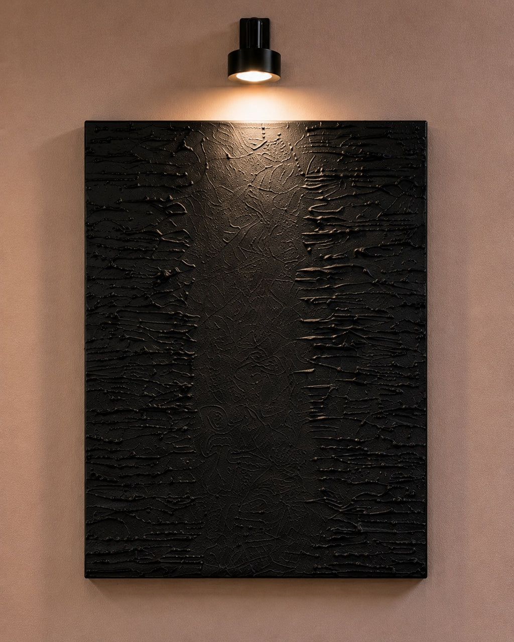 NOISE — Handmade Texturized Wall Art (Lights included)