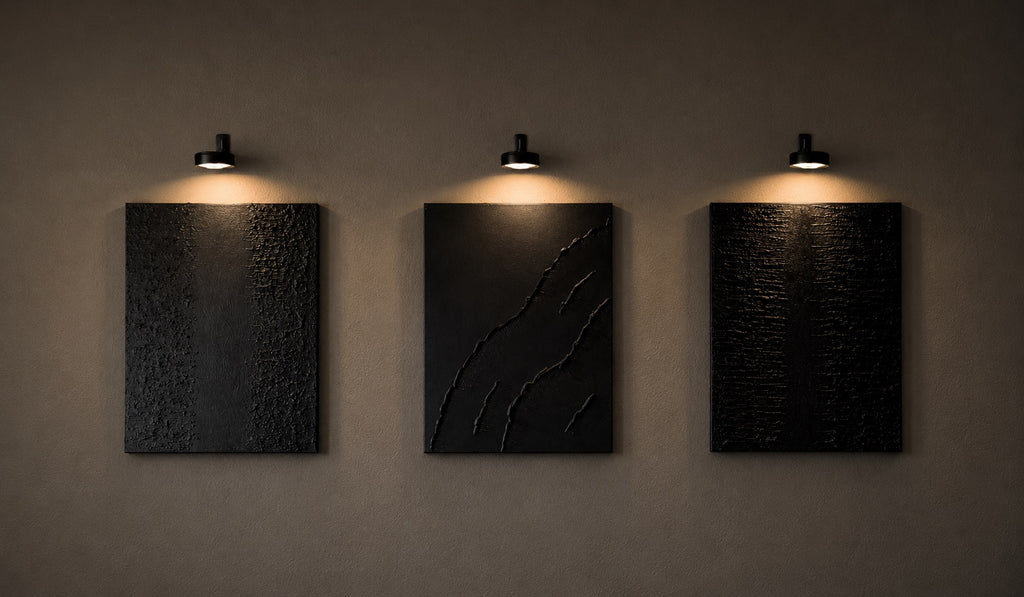 TIDE — Handmade Texturized Wall Art (Lights included)